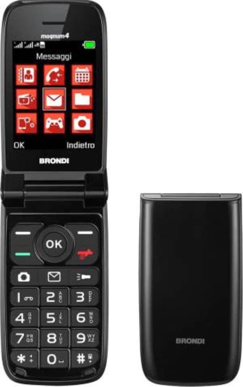 CELLULARE BRONDI MAGNUM 4 BLACK - 3