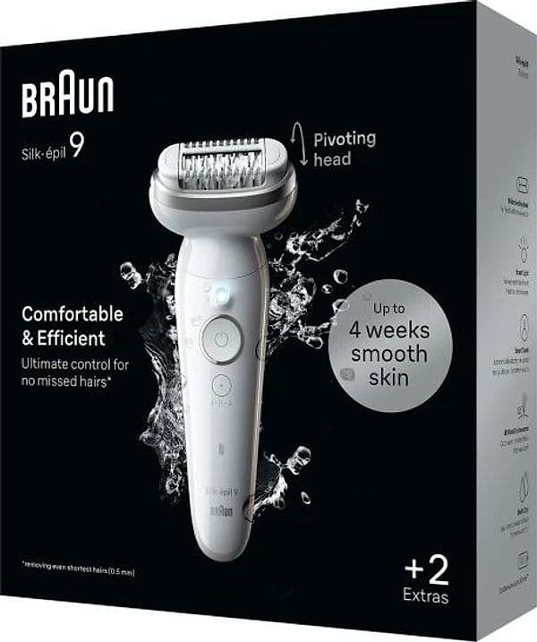 Braun Silk-épil 9 BR2-225328 epilatore 40 pinzette Grigio, Bianco - 2