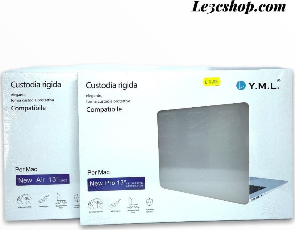 Yml Custodia Rigida Compatibile Per Mac 13" - 2