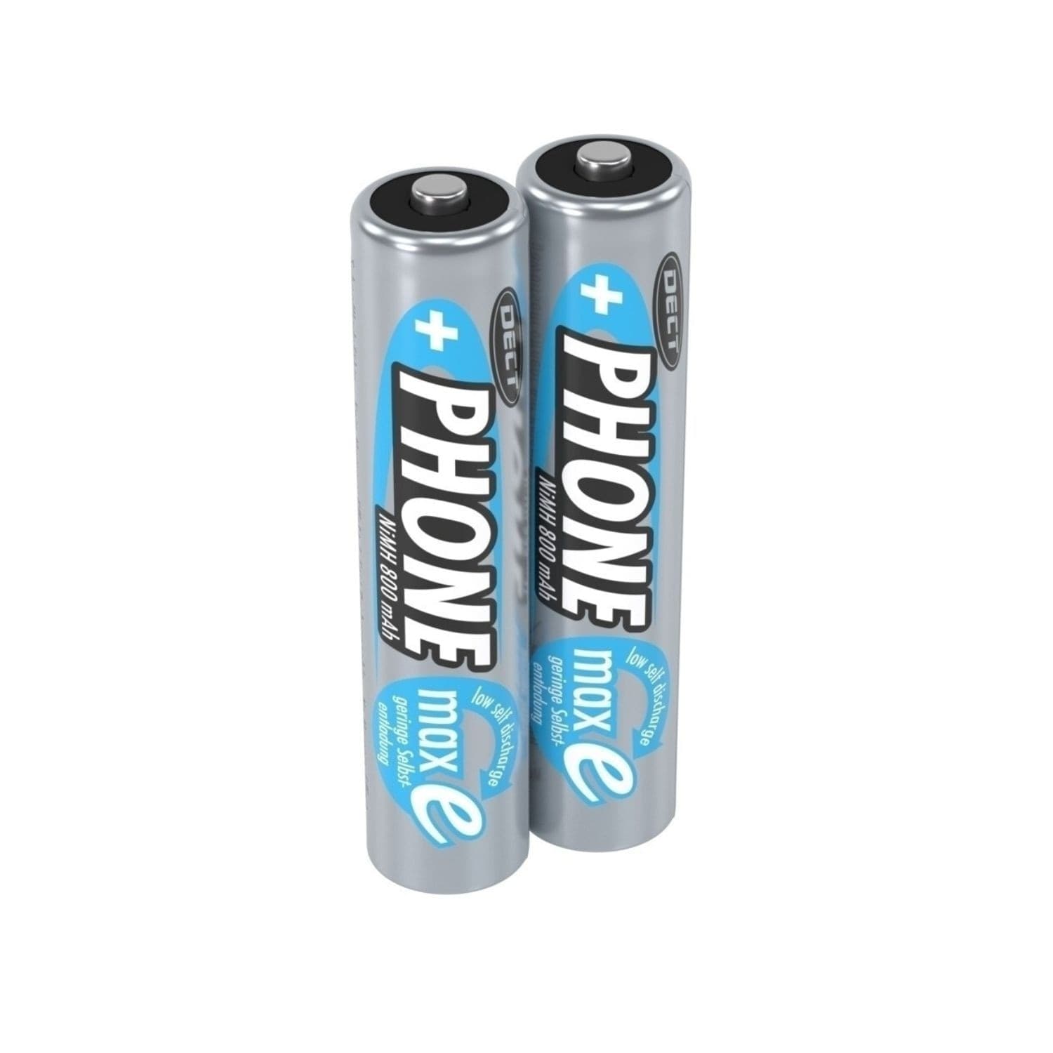 2Pz. Batterie ricaricabili mini stilo AAA Ansmann Perfette per  telefoni cordless - 2
