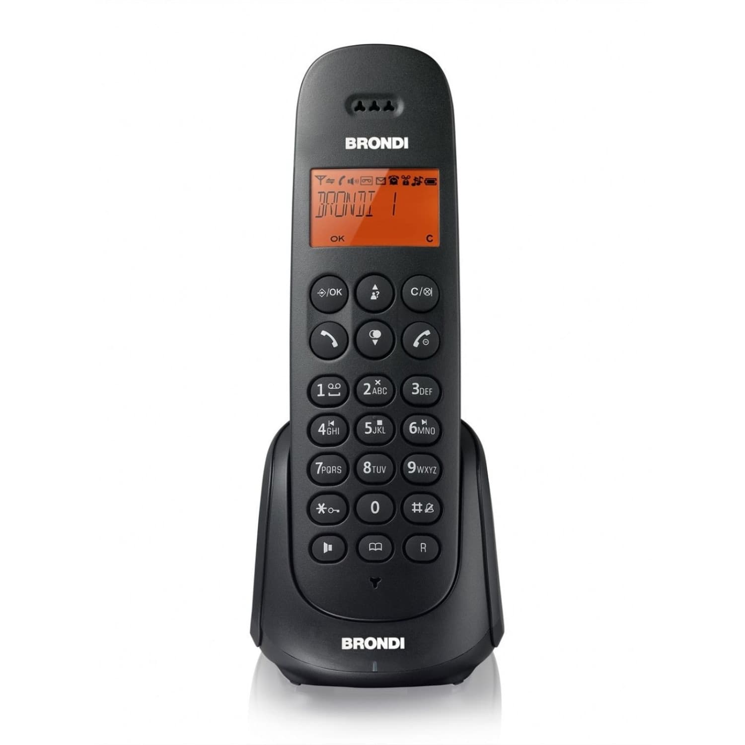 Brondi Adara Telefono Cordless Nero - 2