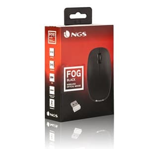 Ngs Mouse Wireless Fog 1000dpi 2tasti Nero - 7