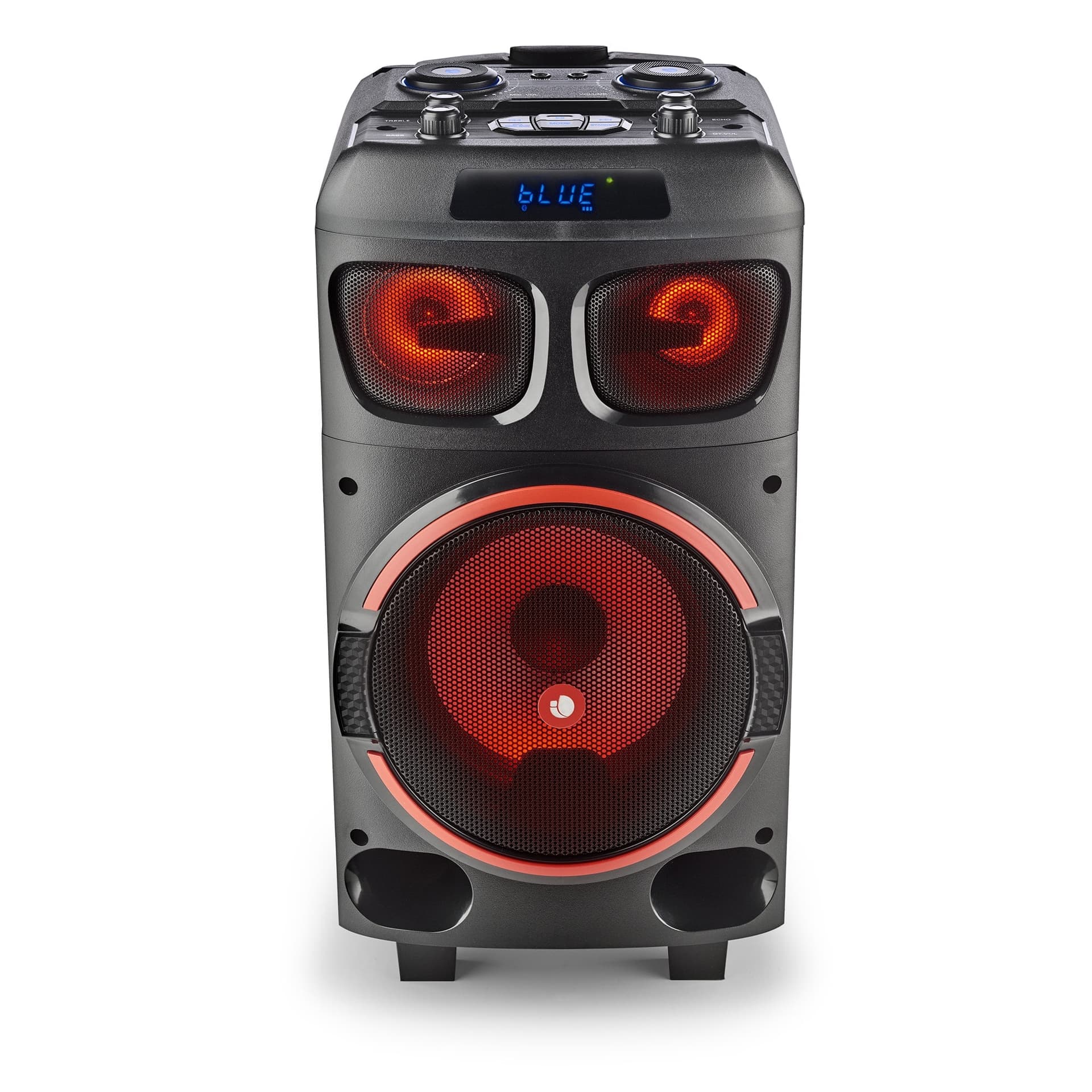 Ngs Speaker Trolley Wild dub zero Dj Party Microfono Rgb Tws 120w - 3