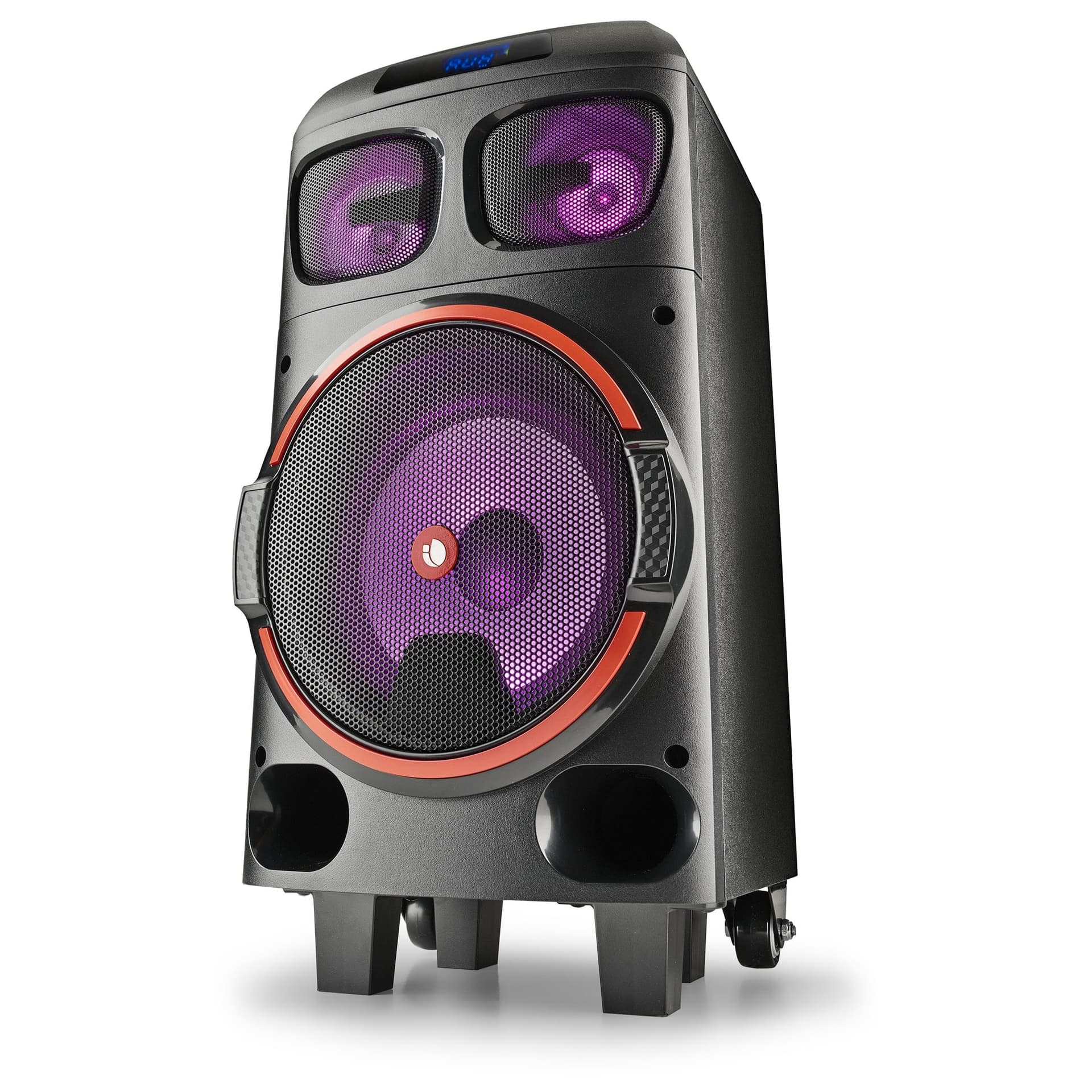 Ngs Speaker Trolley Wild dub zero Dj Party Microfono Rgb Tws 120w - 5