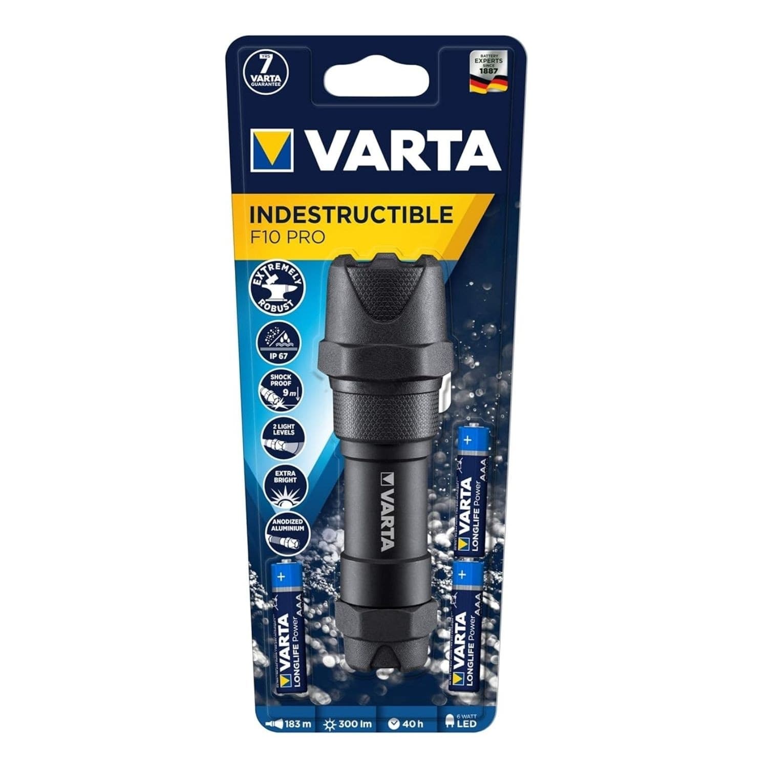 Varta indestructible f10 pro torcia - 2