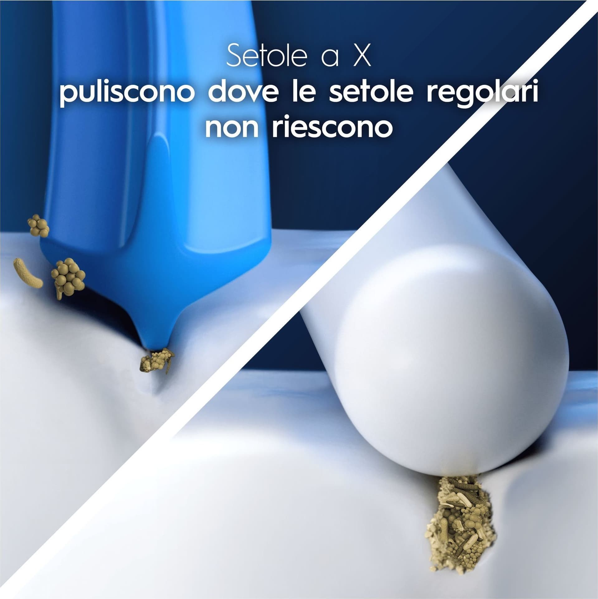 Braun Oral-b Ricambio Spazzolino Elettrico 9 Testine Cross Action Pro White Eb50 - 4