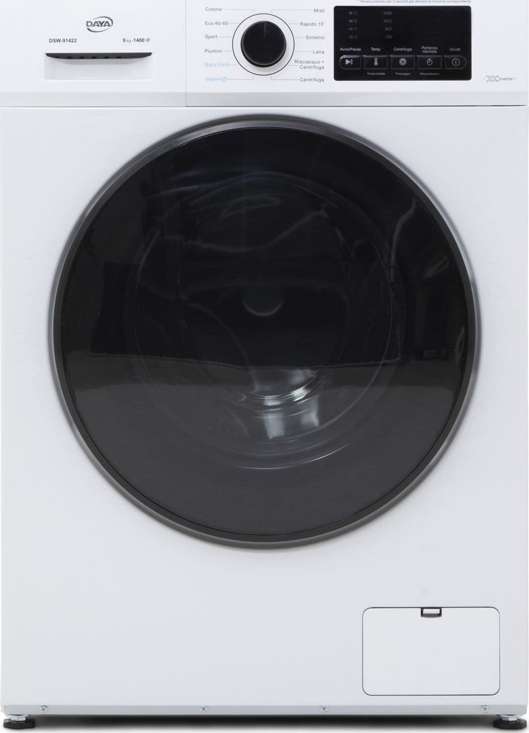 Daya Lavatrice Dsw-91422 9kg Inverter 1400rpm Classe C - 4