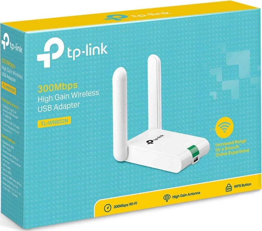 TP-LINK antenna wireless 300 MBPS TL-WN822N usb adapter - 6
