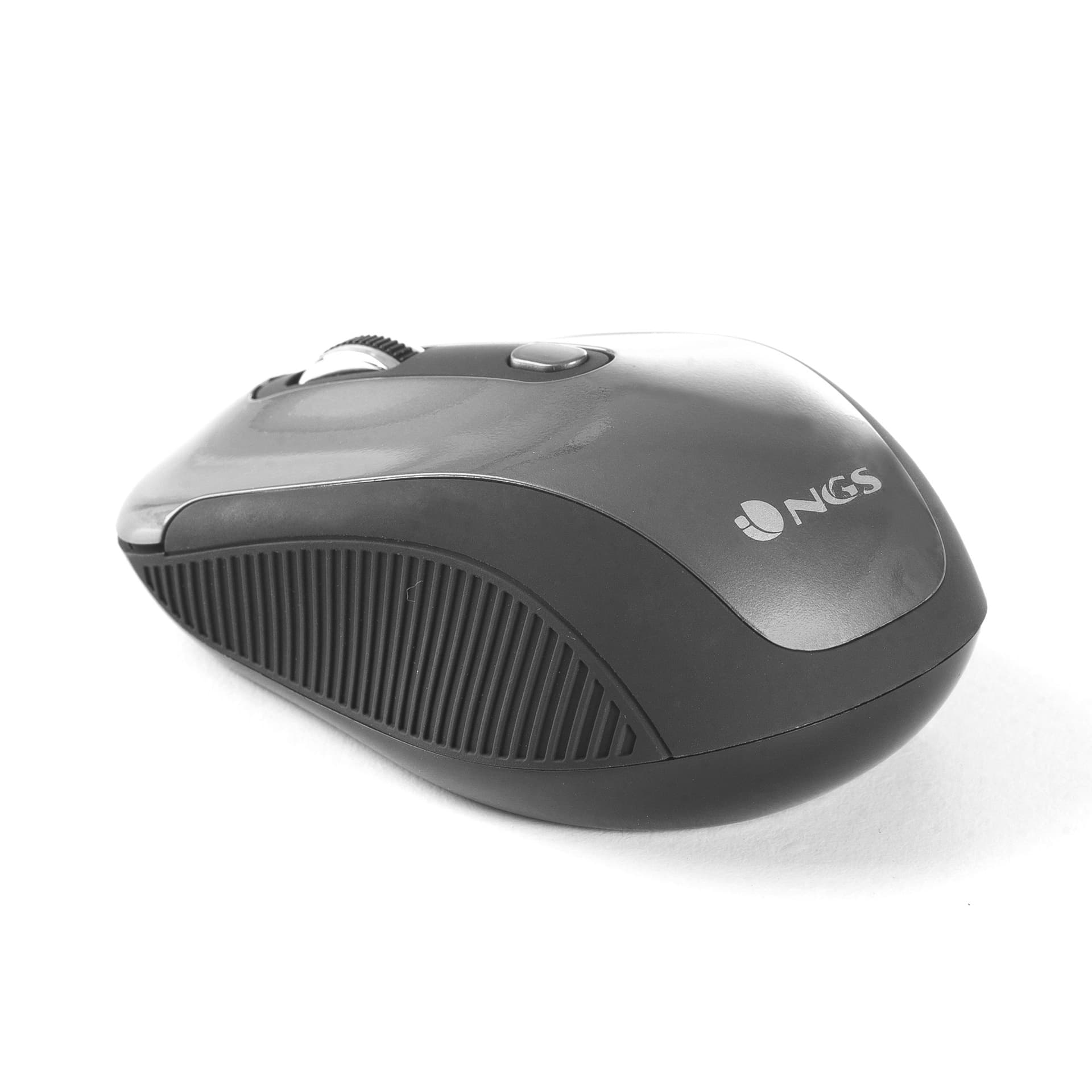 Ngs Mouse Mini Wireless haze 1600dpi 3 Tasti Nero/argento - 3