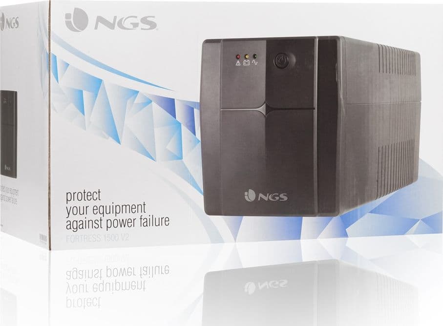Ngs Gruppo Di Continuita Fortress 1500v2 Ups 1200va 720w 4schuko - 5