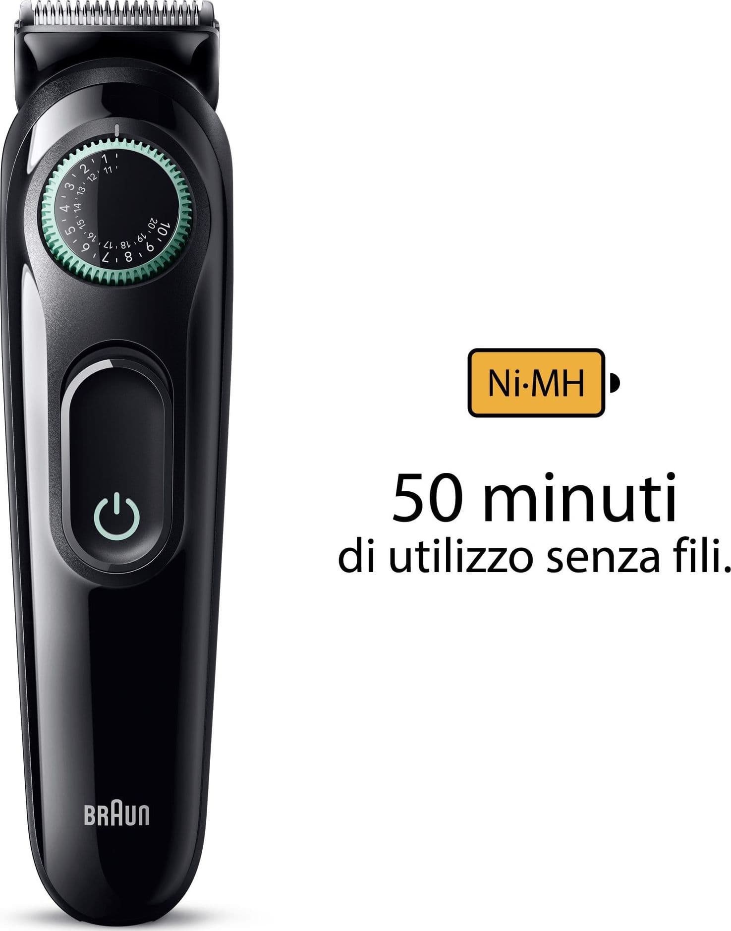 Braun BeardTrimmer 3 BT3411 Regolabarba Uomo - 3