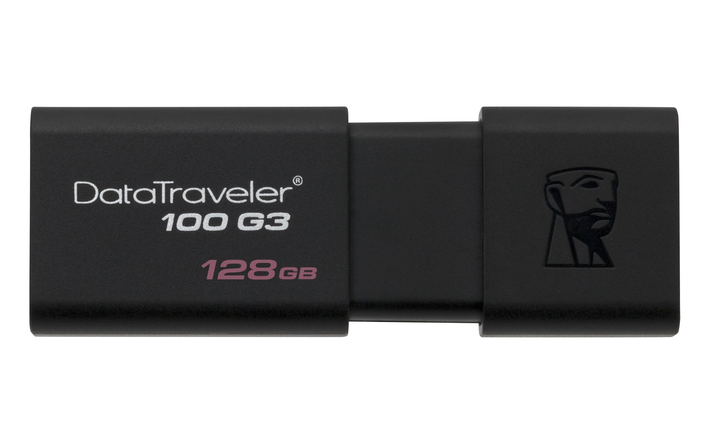 Kingston Pendrive DataTraveler 100 – 128GB, USB 3.1 Design Compatto, Trasferimento Veloce, Retrocompatibile - 4