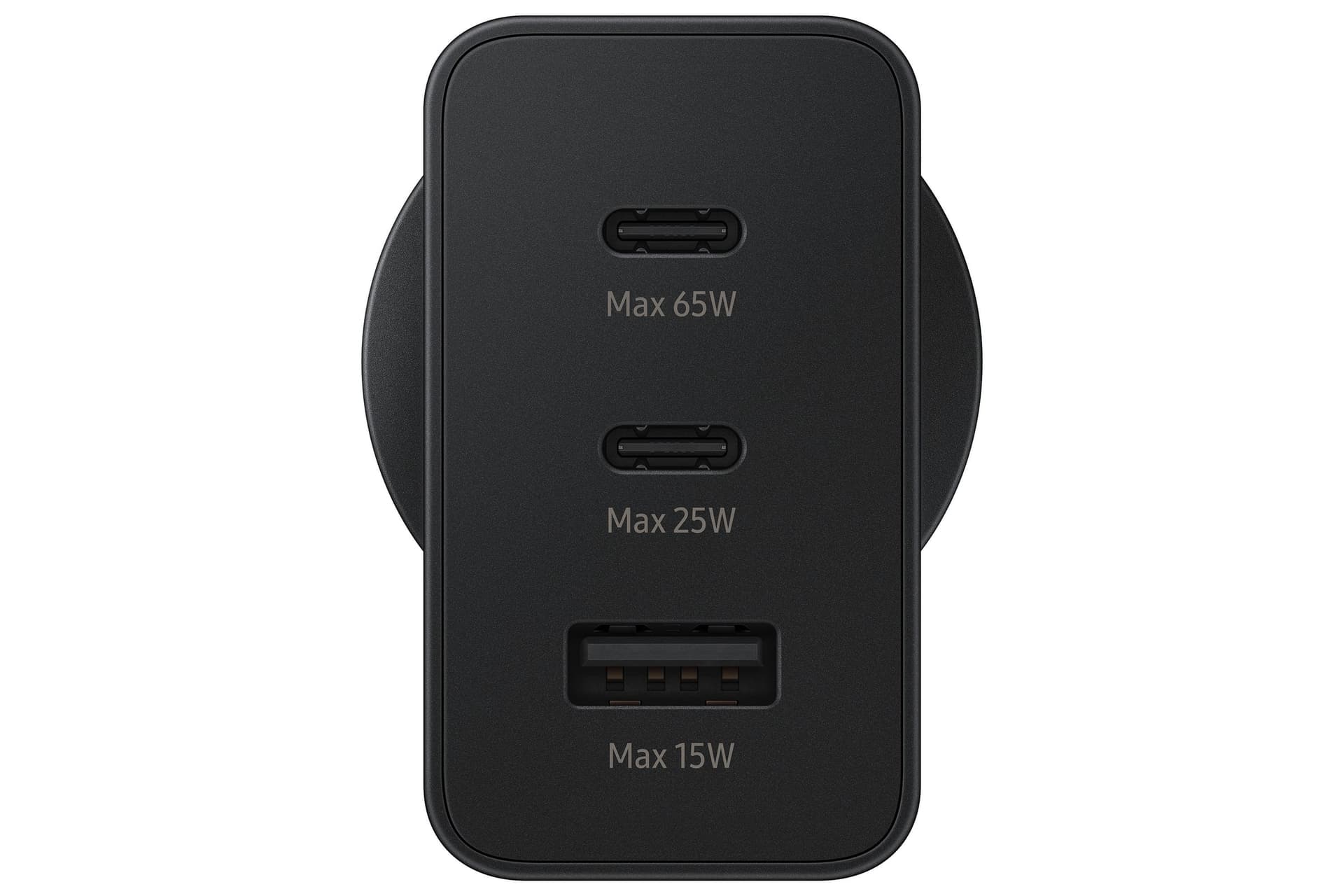 Samsung Caricatore 65W Trio EP-T6530 FC USB-C+USB-A Black - 13