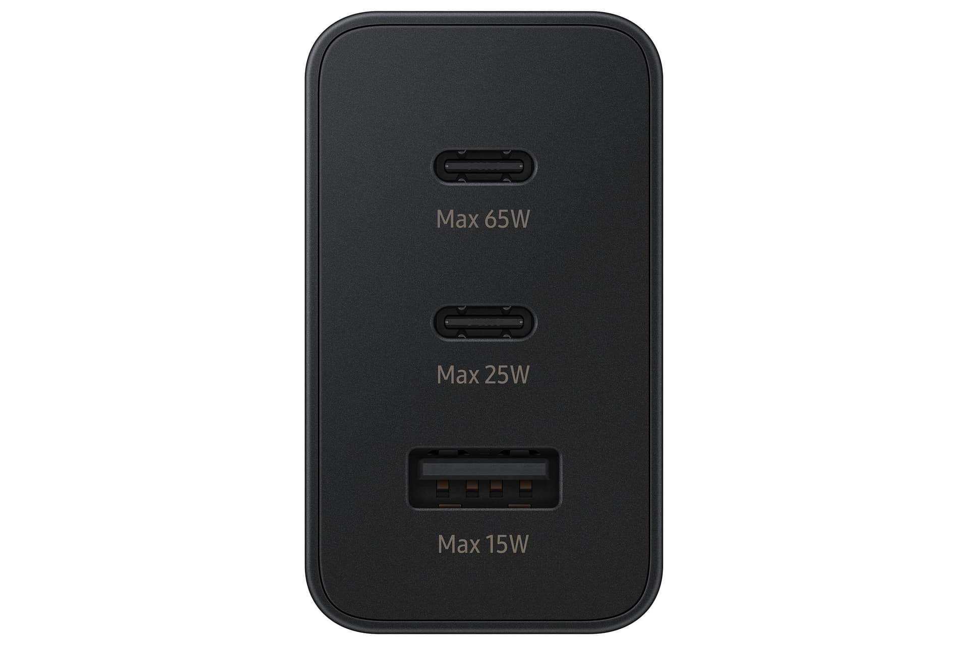 Samsung Caricatore 65W Trio EP-T6530 FC USB-C+USB-A Black - 9