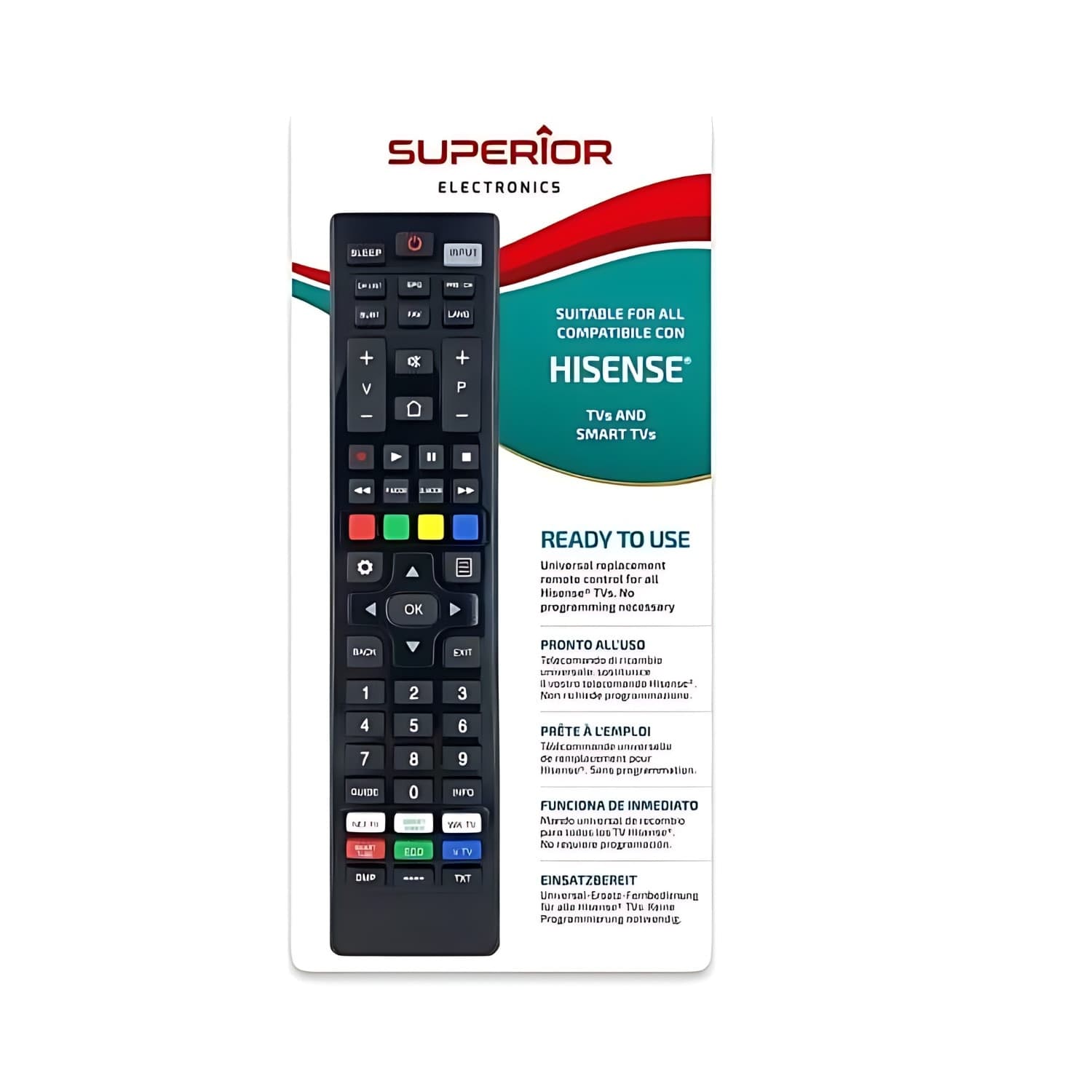 Superior-Telecomando-Universale-Hisense-Funzioni-Smart-Tv-Sm