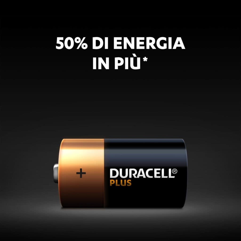 Duracell Plus Batteria monouso C Alcalino - 3