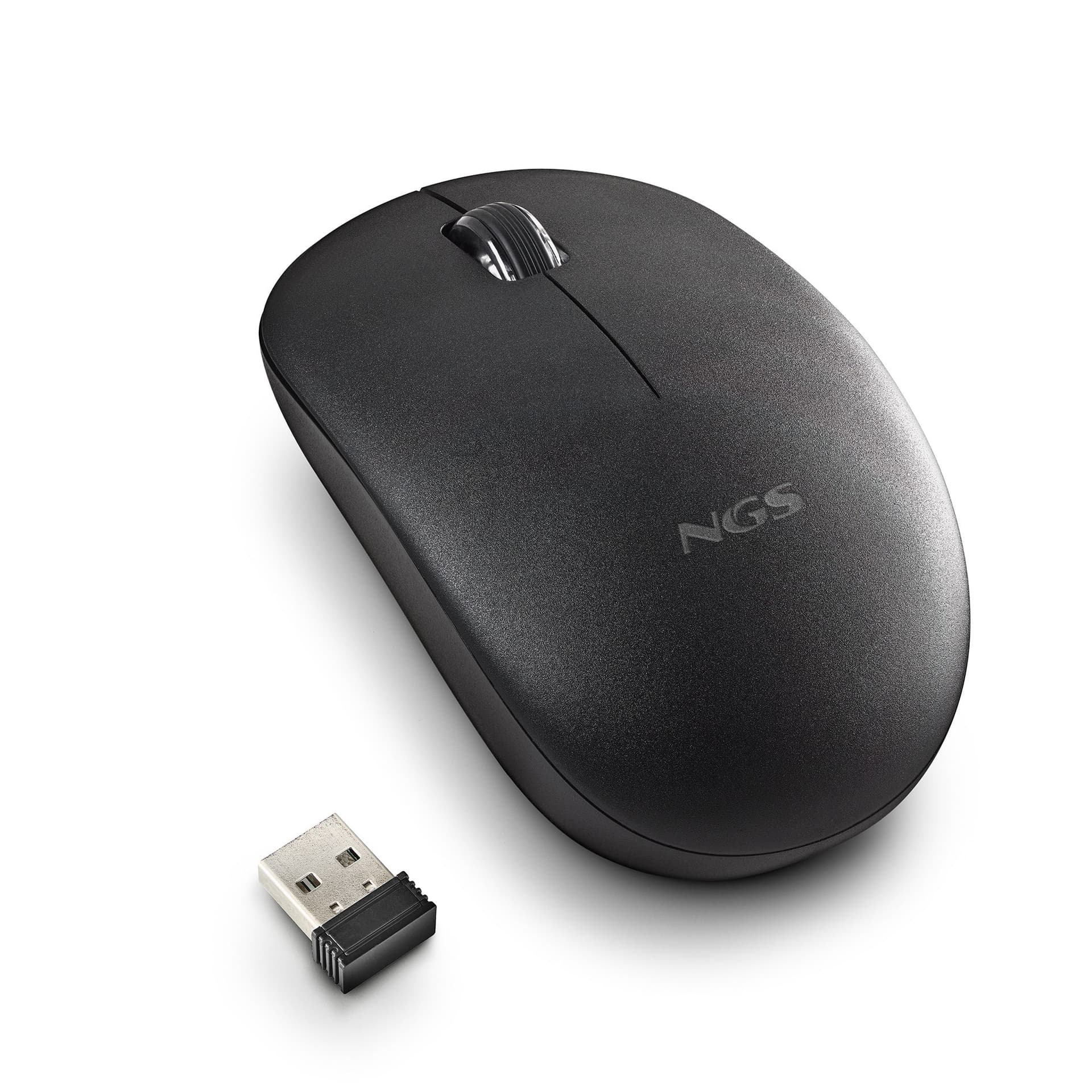 NGS Mouse Wireless Fog Pro 1000dpi 2tasti Black - 3