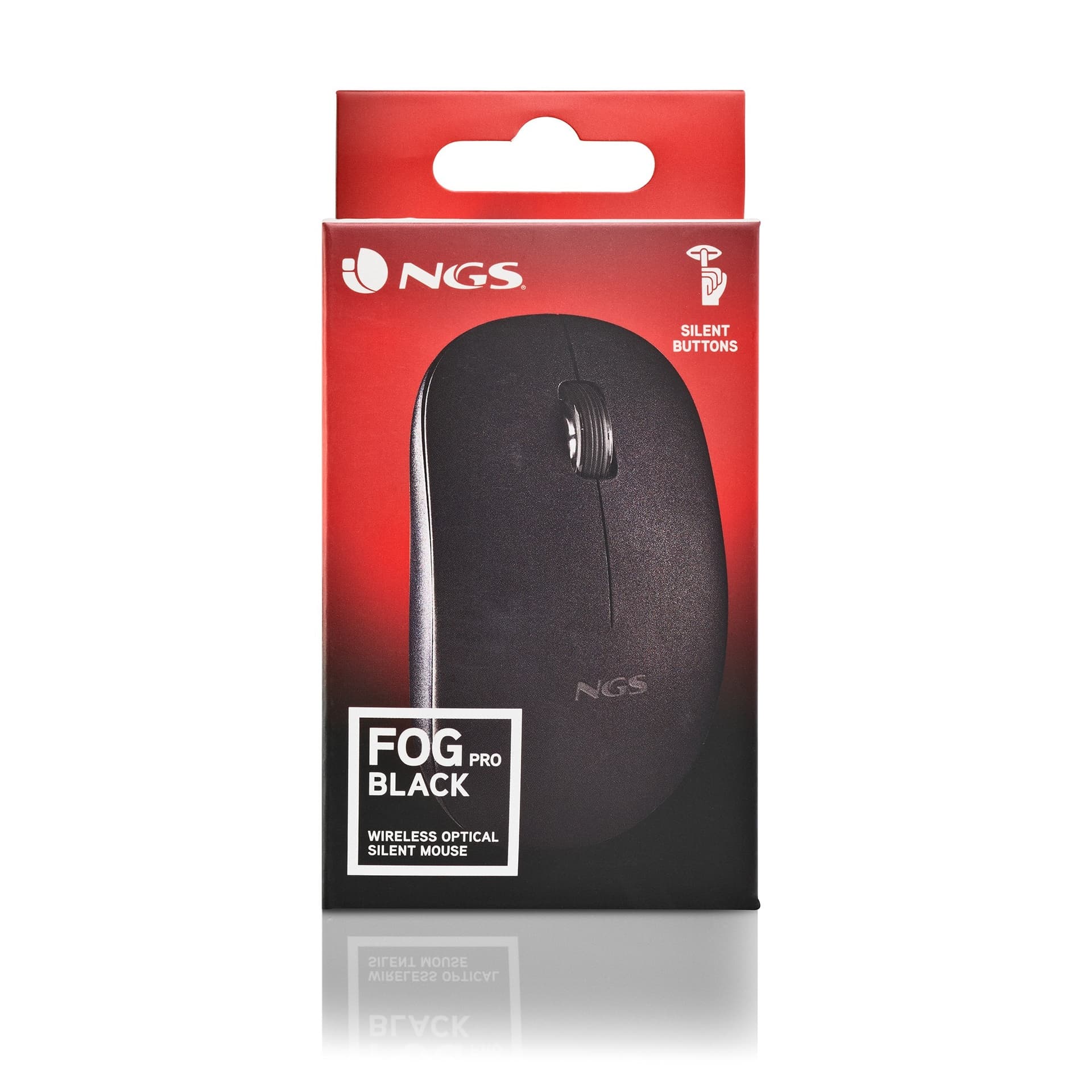 NGS Mouse Wireless Fog Pro 1000dpi 2tasti Black - 6