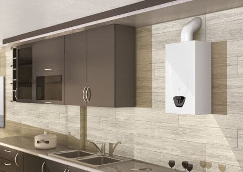 Ariston Scaldacqua a gas istantaneo a camera aperta da 11 l/min (metano) - 2