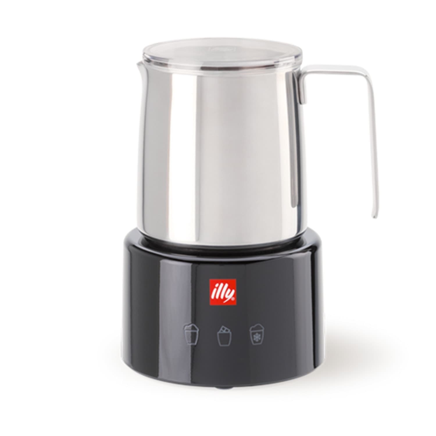 illy Cappuccinatore Montalatte Elettrico Nero Inox - 2