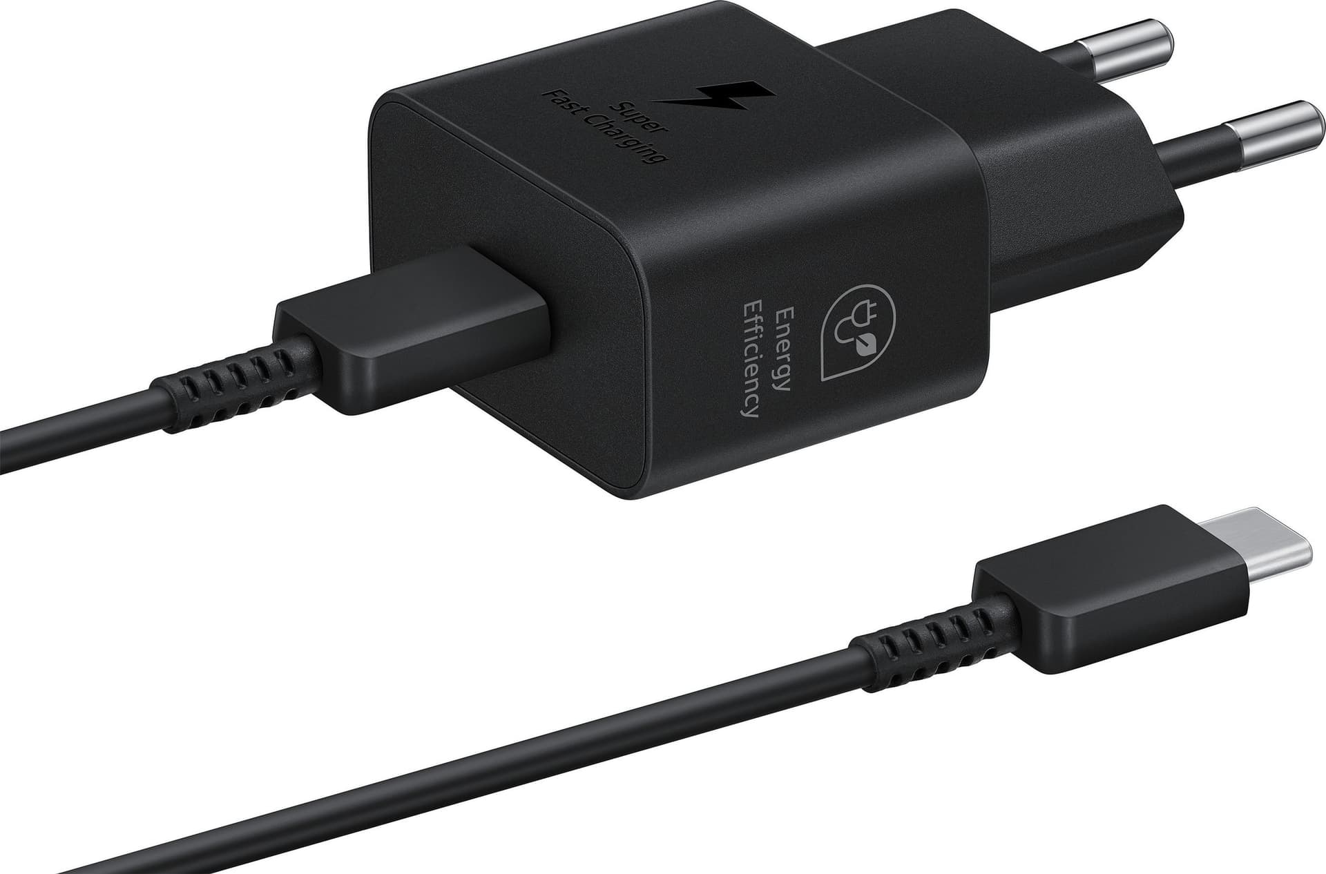 Samsung Caricatore 25W EP-T2510XBE FC USB-C +Cavo1m Black - 6