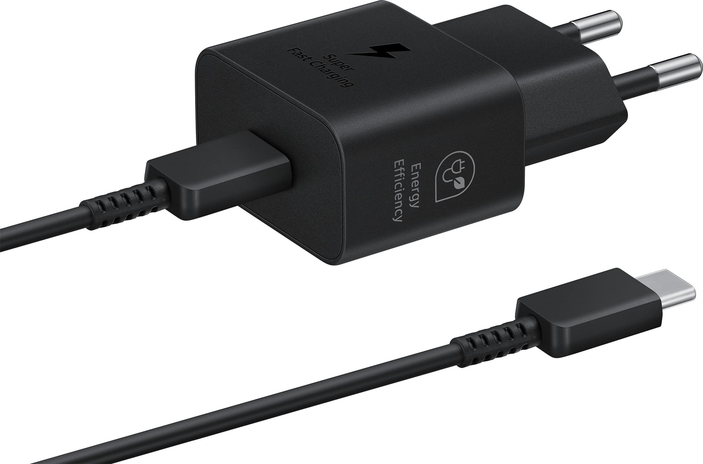 Samsung Caricatore 25W EP-T2510XBE FC USB-C +Cavo1m Black - 6