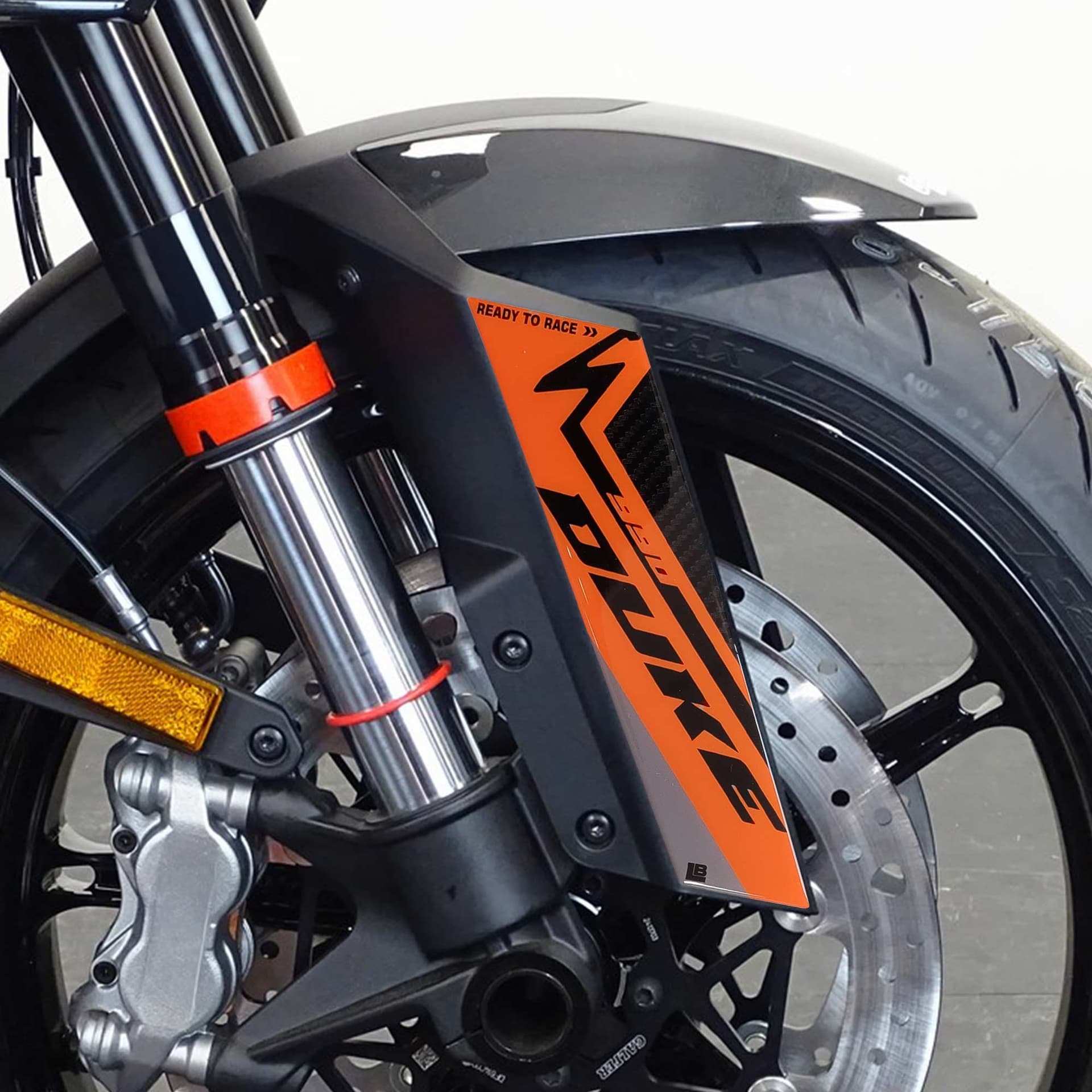 Adesivi 3D Parasteli Parafango moto compatibili con KTM 990 Duke 2024-2025 - 13