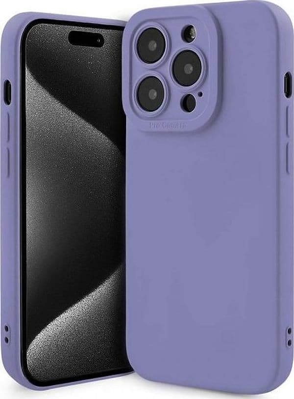 cover in silicone per samsung a15 viola