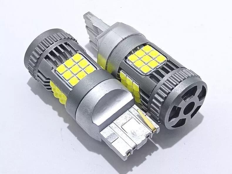 KIT 2 LUCI LED DIURNE 500X 2017 T20 7440 MONO FILAMENTO CANBUS NO ERRORE - 2