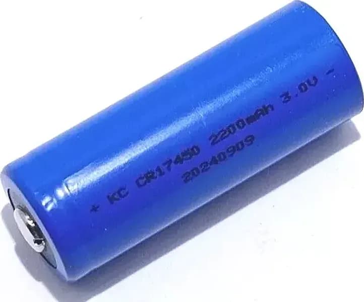 BATTERIA LITIO CR17450SE 3V 2,2Ah PILA RICARICABILE 4/5A SISTEMI GPS-GSM-RFID-PV