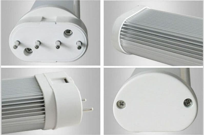2G11 Lampada Camper LED 4 Pin 9W 225mm Bianco Naturale 4000K 220V Sostituisce Neon Copertura Bianca Latte - 2
