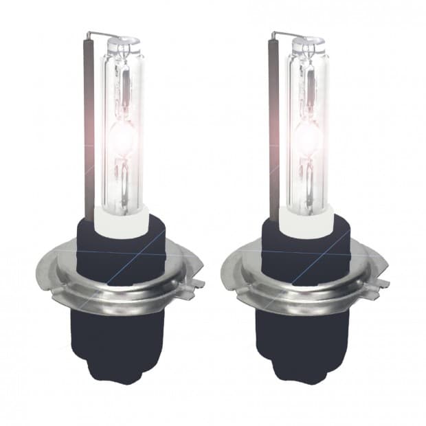 1 Lampada H7 HID Xenon ricambio Compatibile Singola 12000K 3000 Ore Durata - 2