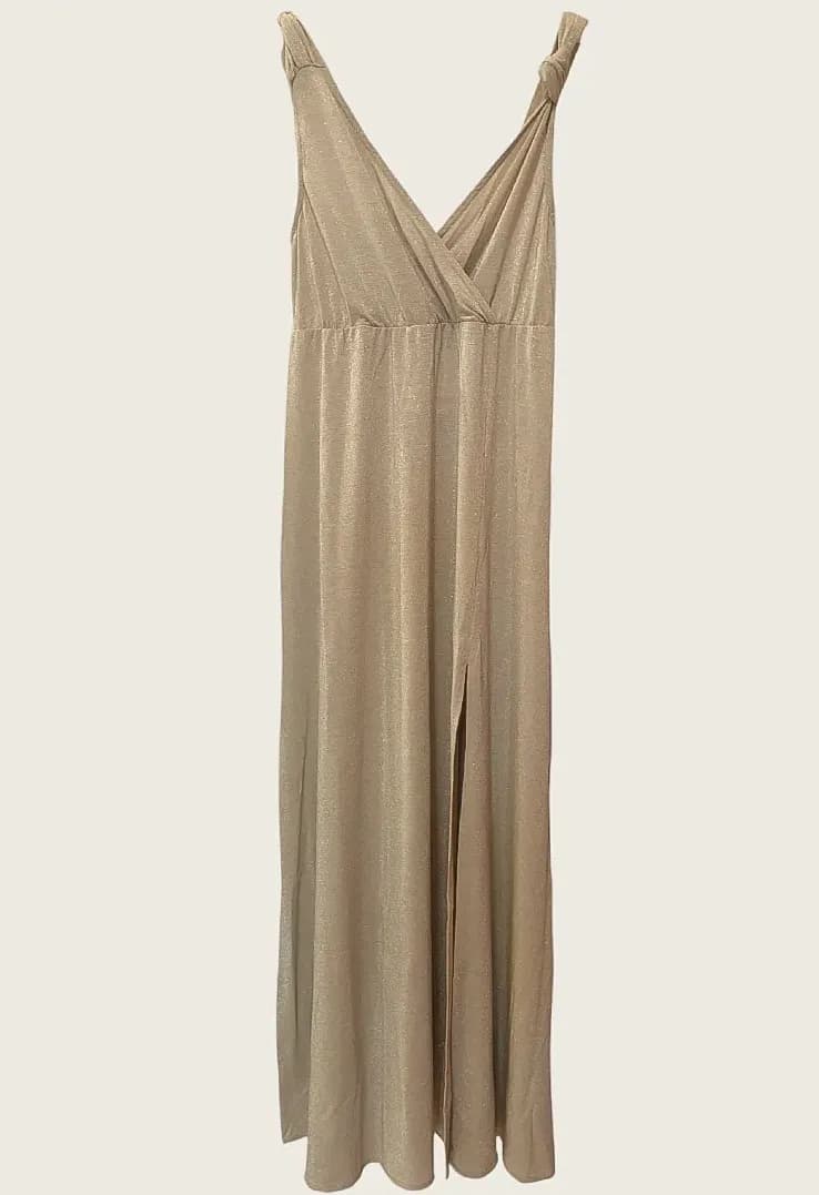 2BEkini | Abito lungo lurex - 9