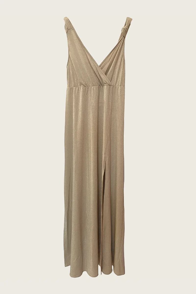 2BEkini | Abito lungo lurex - 9