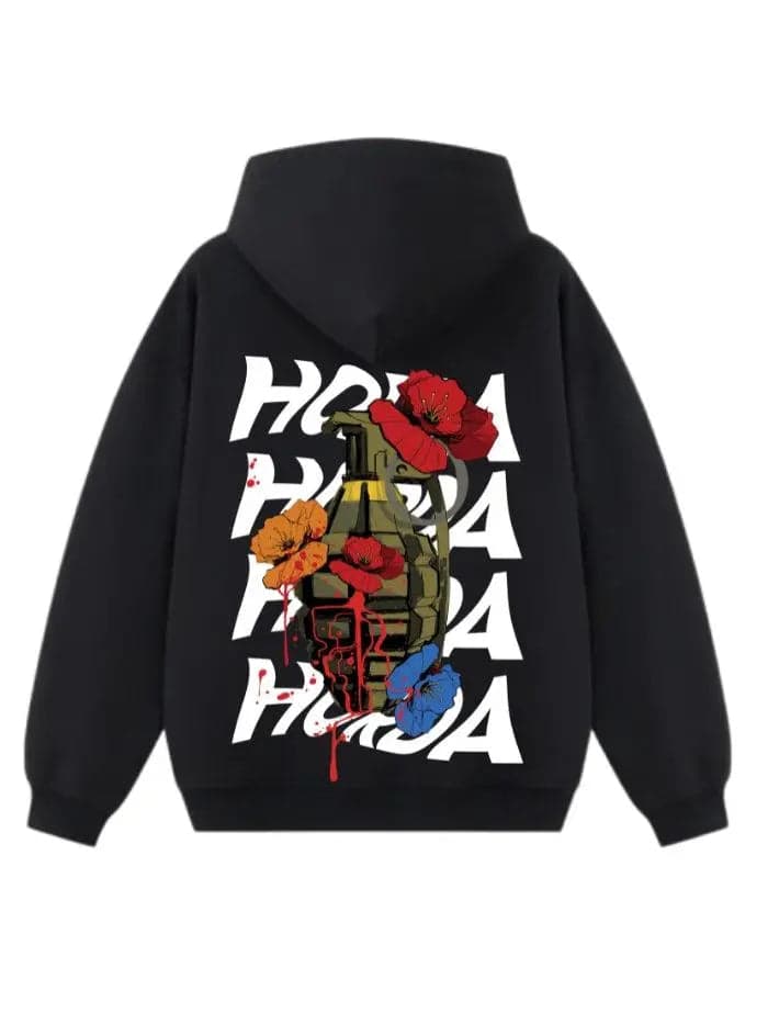 Hoodie Bomb Boxy Fit 460g 100% Cotone Oversize - 5