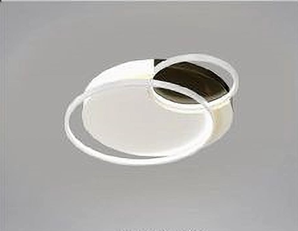 PLAFONIERA LED 30 W 3 CERCHI BIANCO NERO LAMPADARIO A SOFFITTO LUCE FREDDA 70807 - 4
