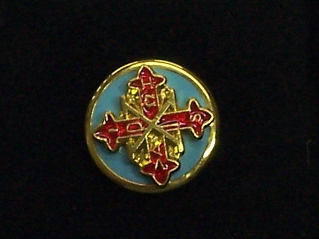 Distintivo bombato Ordine Costantiniano San Giorgio - 3
