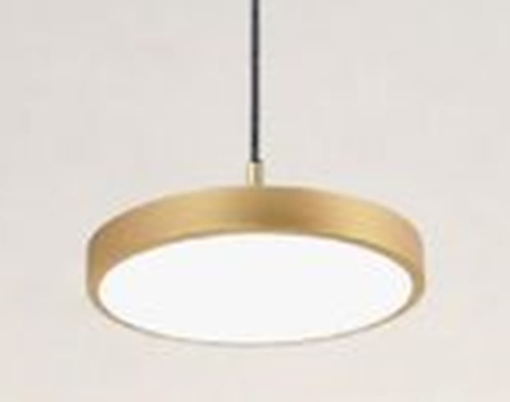 LAMPADARIO A SOSPENSIONE LED 40W ORO CERCHIO TONDO MODERNO MINIMAL LUCE 6500K 32927 - 4
