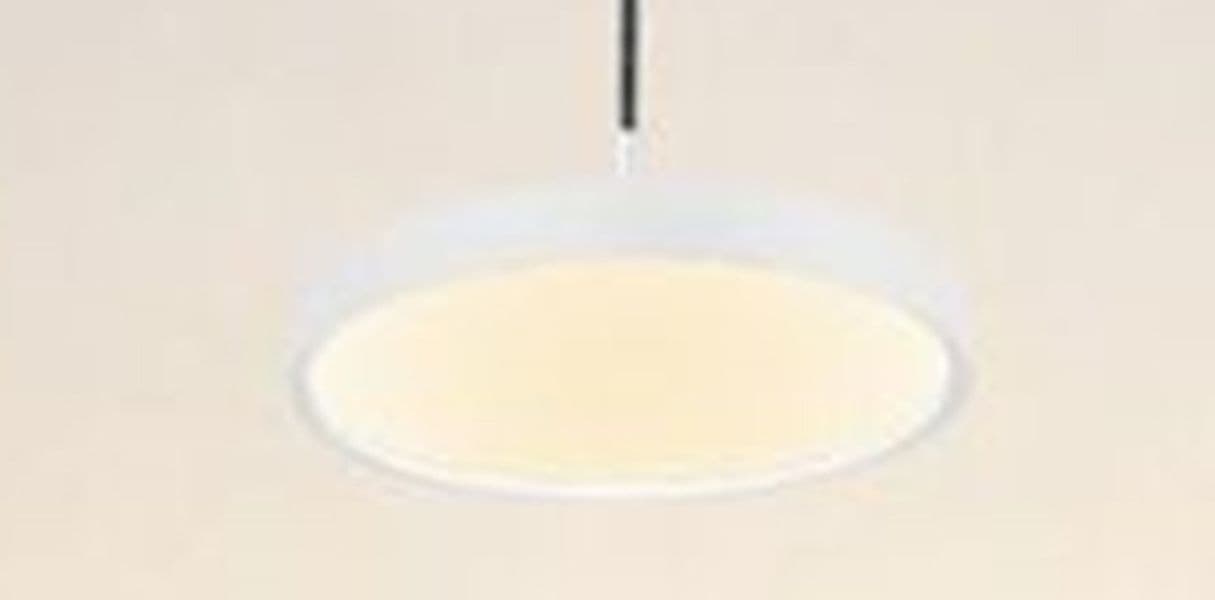LAMPADARIO A SOSPENSIONE LED 40W BIANCO CERCHIO TONDO MODERNO MINIMAL LUCE 4000K 32873 - 4