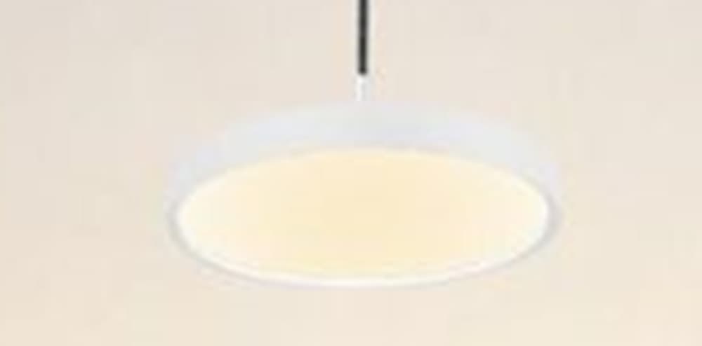 LAMPADARIO A SOSPENSIONE LED 40W BIANCO CERCHIO TONDO MODERNO MINIMAL LUCE 4000K 32873 - 4