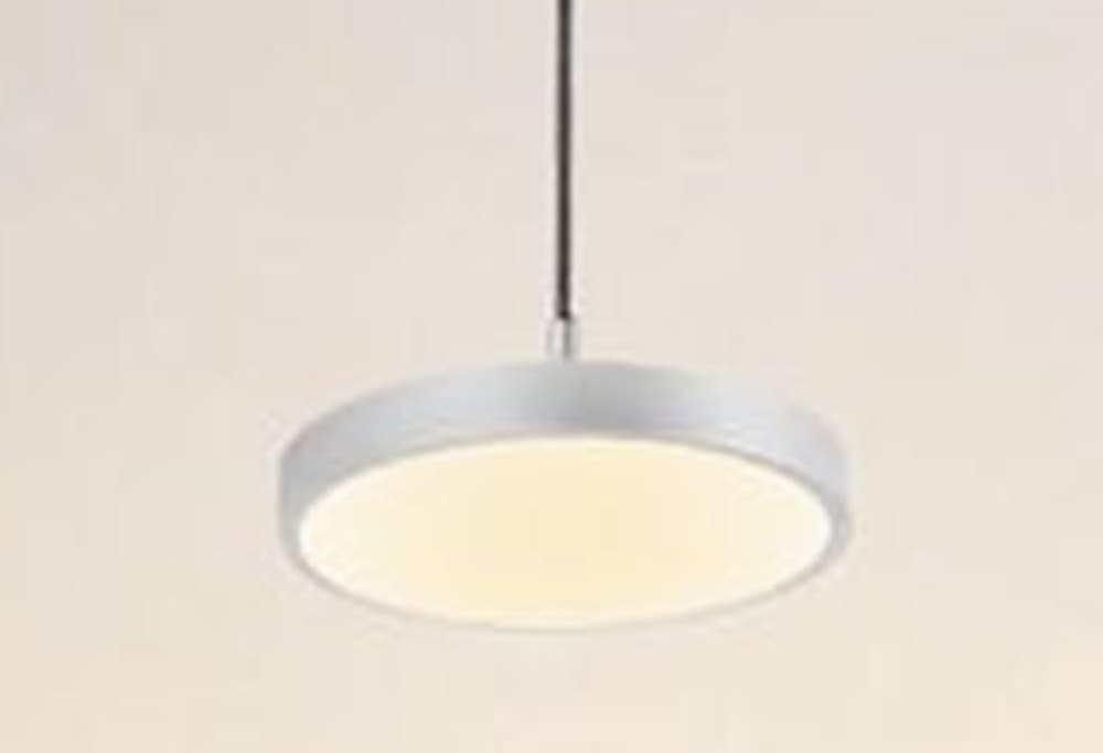 LAMPADARIO A SOSPENSIONE LED 40W ARGENTO CERCHIO TONDO MODERNO MINIMAL LUCE 4000K 32934 - 4