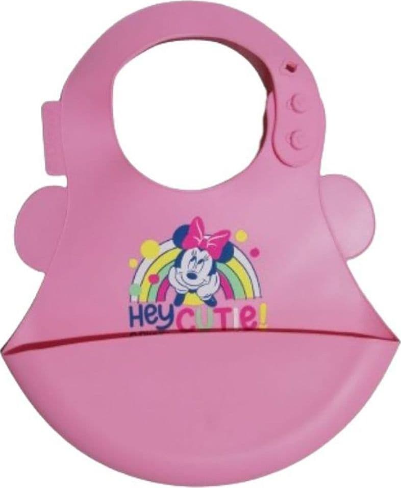 Bavetta plastificata prime pappe Minnie
