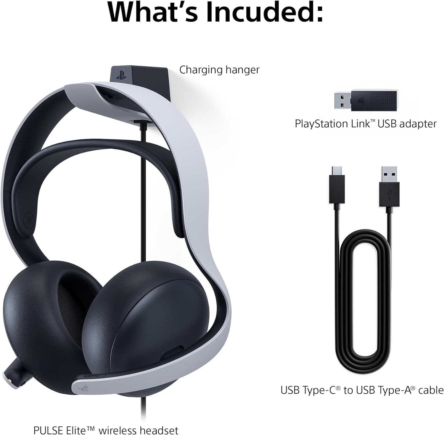 Cuffie Sony Wireless Pulse Elite PS4/PS5 White - 3