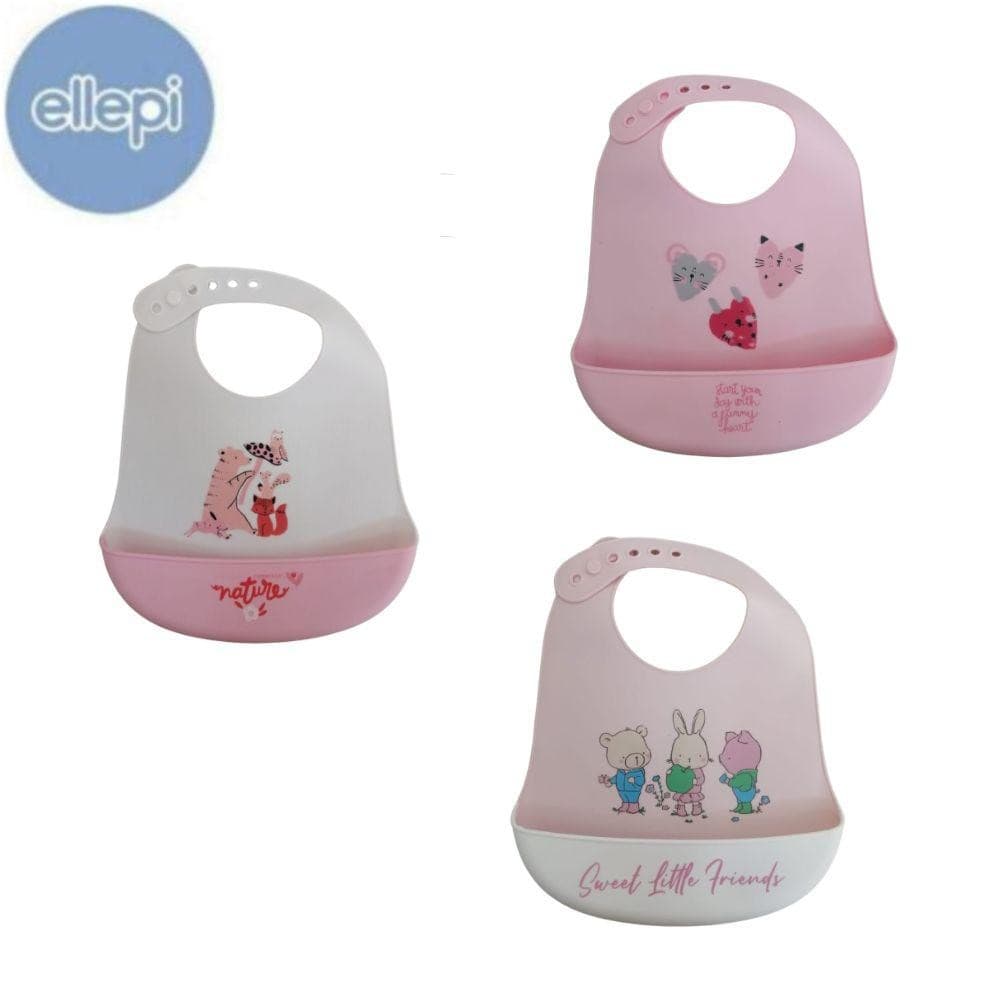 Bavetta silicone prime pappe bambina - 2