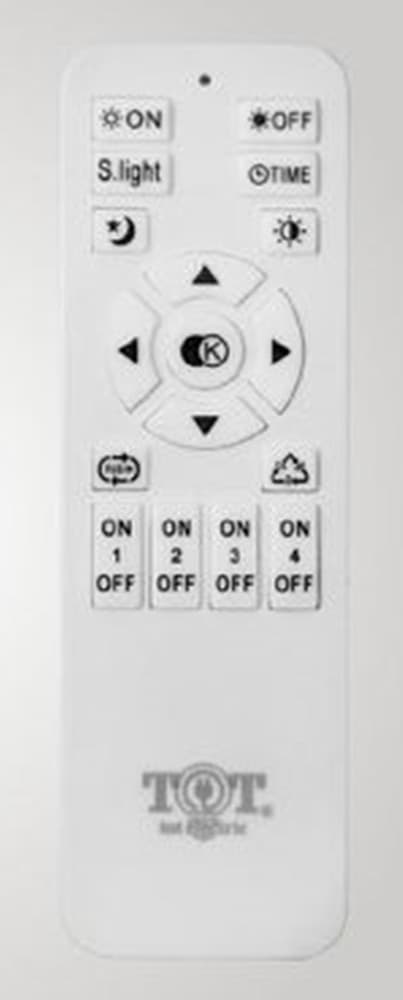 LAMPADARIO A SOSPENSIONE LED 65W 3 SEMI CERCHI CON TELECOMANDO DESIGN MODERNO BIANCO 71378 - 4