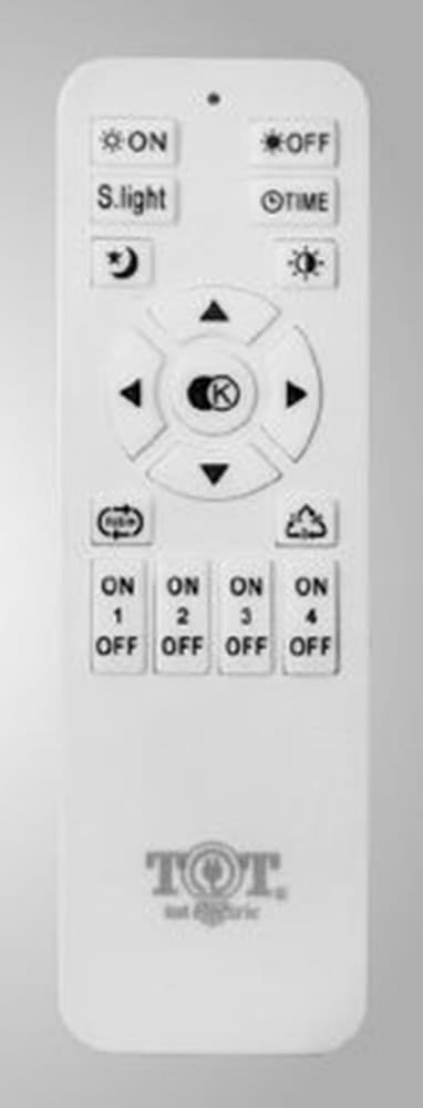 LAMPADARIO A SOSPENSIONE LED 96W 3 CERCHI CON TELECOMANDO DESIGN MODERNO NERO 71156 - 4