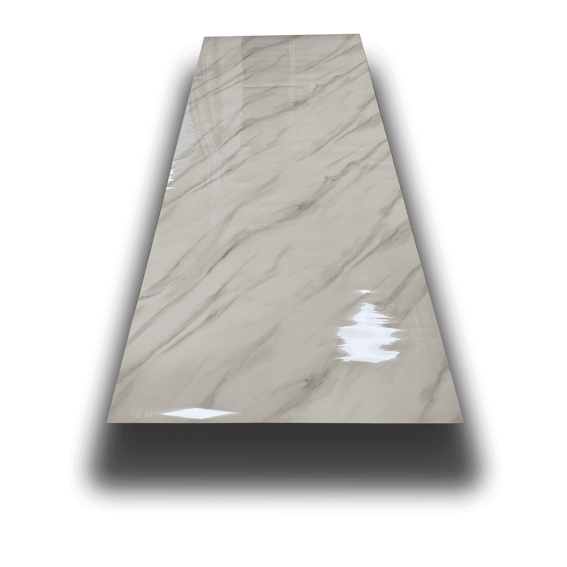 Rotolo da 3,6mq Rivestimento AUTOADESIVO in SXP thermo/acustico MARMO LUCIDO HI-RES 1200x3000x2,5mm HYDRO. Col. 68 Eternal Parquet
