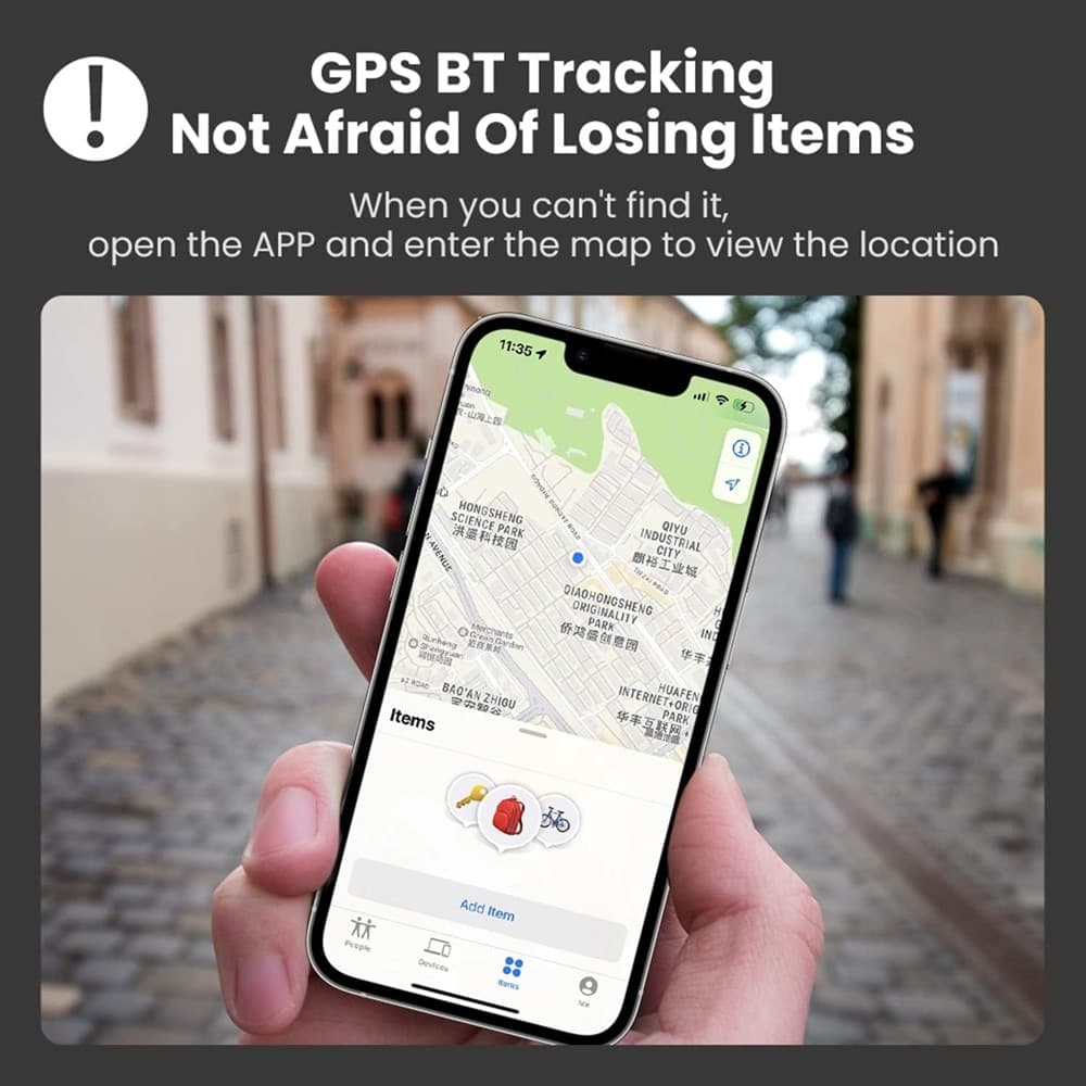 TRACKER BLUETOOTH LOCALIZZATORE ITEM FINDER SMART ANTI-LOSS DEVICE PER CHIAVI BORSE - 7