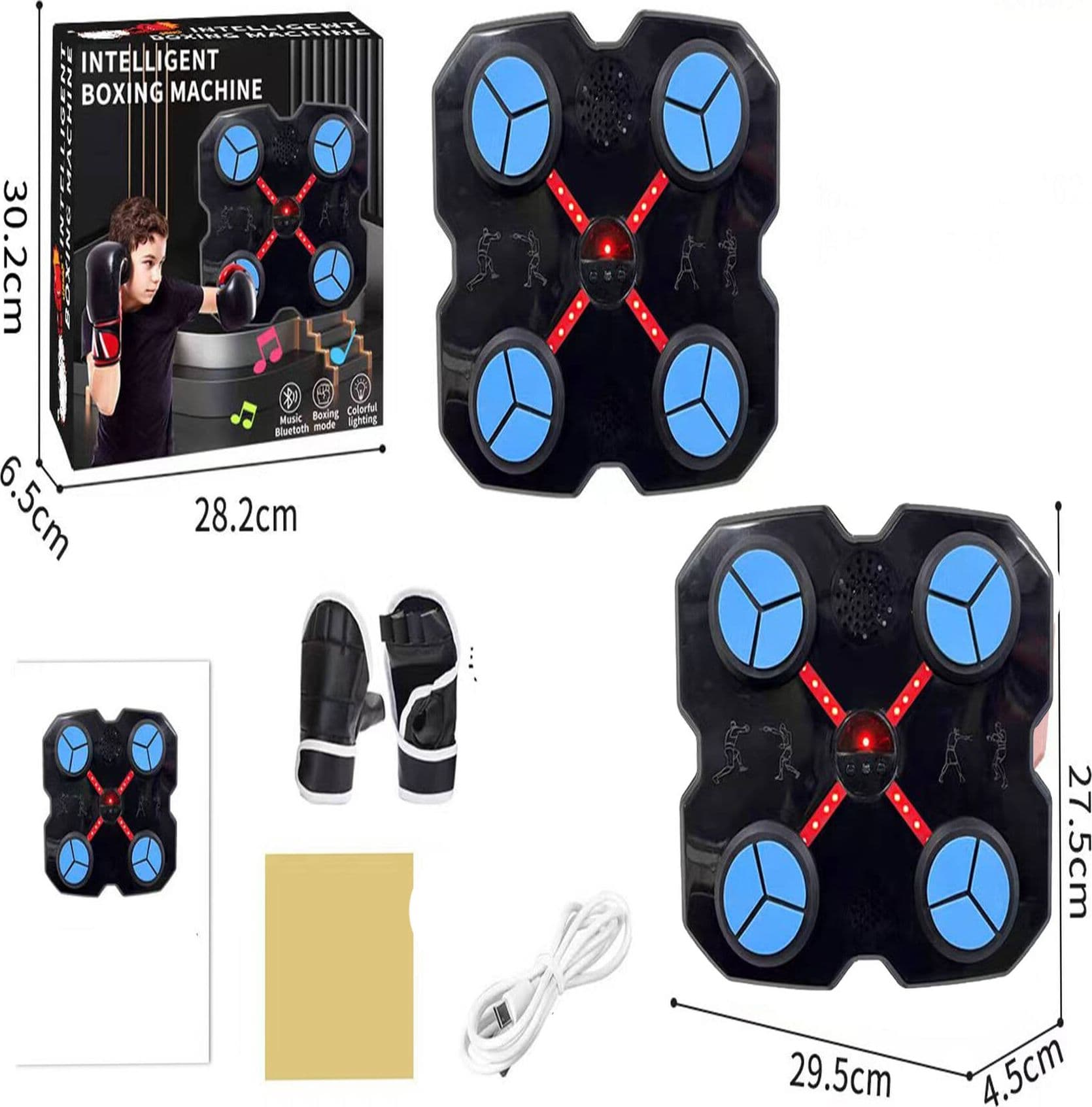 MACCHINA PER BOXE INTELLIGENTE STRUMENTO PER ALLENAMENTO FORMAZIONE CASA PALESTRA - 8