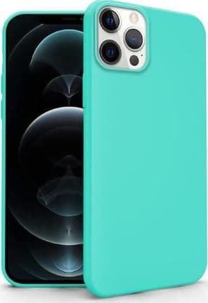 cover  silicone iphone 15 pro azzurra